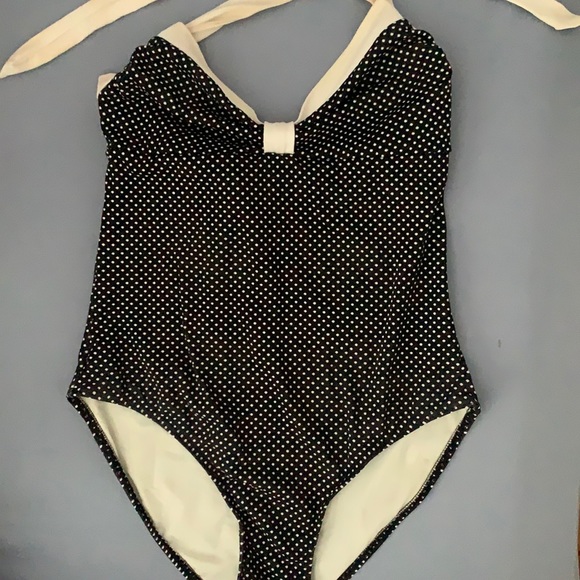 Retro Bathing Suit▪️Polka Dots - Picture 1 of 7